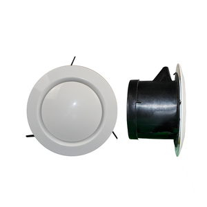 Allvent 3 pulgadas blanco ABS ventilación de aire ajustable redondo sofito ventilación de escape para salida de <span class=keywords><strong>ventilador</strong></span> de conducto en línea parte de sistemas HVAC - Product Image 3