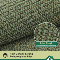 Tapis de cuisine résistants aux taches Tapis de cuisine antidérapants lavables en polypropylène avec support TPR