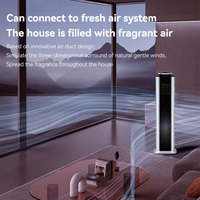 Professionnel deux fluides conception maison parfum marketing système commercial hôtel hall Wifi App contrôle parfum huile parfum diffuseur de parfum