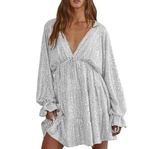 Nouvelle robe décontractée en mousseline imprimée pour jeunes femmes, coupe ample - Product Image 4