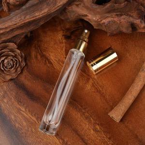 Botella de Perfume de Vidrio Transparente Redonda de 10 ml, Portátil, Tamaño de Viaje, Botella Vacía con Atomizador, Muestra Cosmética, En Stock - Product Image 5