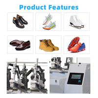 Testeur de flexion de chaussures, machine d'essai de fatigue par flexion des chaussures, équipement de résistance à la pliage répétée pour chaussures finies