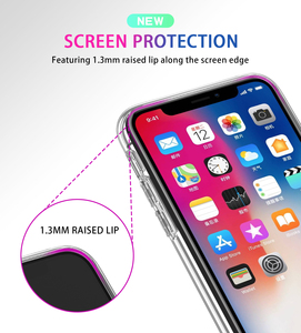 IVANHOE Soft TPU Bumper custodia rigida per PC trasparente per iPhone XR XS Max X 6 <span class=keywords><strong>6S</strong></span> 7 8 <span class=keywords><strong>Plus</strong></span> custodia protettiva antipolvere in Silicone - Product Image 6