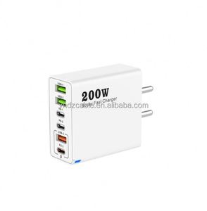 ที่ชาร์จเร็วแบบกันไฟ 6 พอร์ต USB และ Type-C 22W พร้อม QC3.0 และ PD สำหรับสมาร์ทวอทช์และอุปกรณ์มือถือ - Product Image 6
