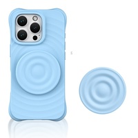 Support de téléphone en silicone Snappy Wave avec -Oat Fabriqué en Chine