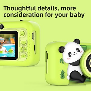 กล้องดิจิตอลสำหรับเด็ก หน้าจอ 2.0 นิ้ว เลนส์คู่ ดีไซน์แพนด้า สำหรับเด็กอายุ 3-6 ปี - Product Image 3