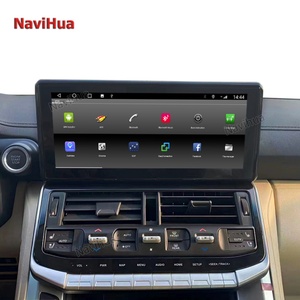 NaviHua Touch Screen Car GPS Navigation Multimedia Android Car Radio for Toyota Land Cruiser LC300 2016-2020 - Product Image 2