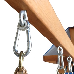 Mobili da esterno per bambini <span class=keywords><strong>in</strong></span> <span class=keywords><strong>legno</strong></span> Swing e Slide Set con piattaforma - Product Image 3