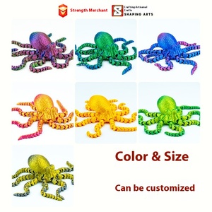 3D in bạch tuộc bạch tuộc di chuyển doanh đồ chơi lớn mực Temu mô hình Vụ Nổ xuyên biên giới - Product Image 4