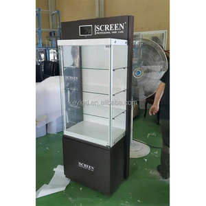 <span class=keywords><strong>Vitrine</strong></span> de bijouterie personnalisée OEM, <span class=keywords><strong>vitrine</strong></span> de bijoux en verre, présentoir de bijoux avec éclairage LED - Product Image 3