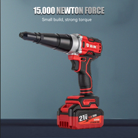 Pistolet à riveter à batterie au lithium Red Shield
