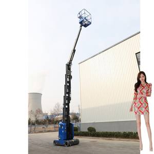 Promoción Liquidación 6M 7m 8M 9M Trabajo aéreo Plataforma elevadora telescópica Manga Tipo Mástil vertical para uso industrial - Product Image 5