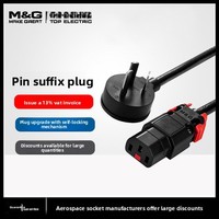Cordon d'alimentation anti-chute Breakthrough M GPDU à trois prises pour ordinateur de bureau, écran d'affichage, cuiseur à riz électrique modèle N3
