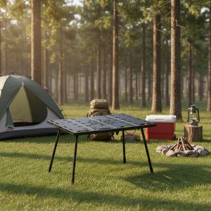 <span class=keywords><strong>Mesa</strong></span> Táctica IGT de Aleación de Aluminio Resistente, <span class=keywords><strong>Mesa</strong></span> Plegable Portátil Ligera para Acampar, Equipo de Picnic para Barbacoa al Aire Libre, Modular - Product Image 2
