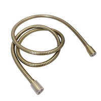 Fabricant de tuyau de douche haute pression de 150cm, rallonge en métal, tuyau flexible en acier inoxydable, métal doré