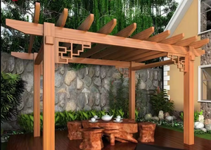 ศาลาสวนอลูมิเนียมอัลลอยด์กลางแจ้งศาลาองุ่นทรงแปดเหลี่ยมหรูหราศาลาสวนอลูมิเนียมสวนศาลากลางแจ้ง - Product Image 5