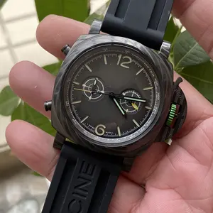 Jam tangan mekanis pria, jam tangan mewah tahan air dengan logo otomatis mewah untuk pria