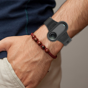 Action-Kamera Zubehör Schutzhülle Weiche Silikon-Uhrenarmband für Insta360 G02 G03 <span class=keywords><strong>G03S</strong></span> Uhrenarmband - Product Image 4