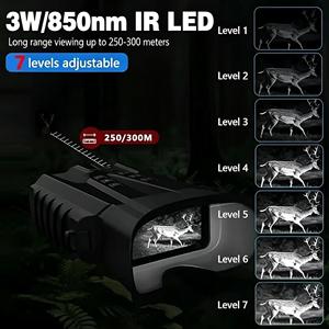 Nouvelles jumelles DT49 pour la <span class=keywords><strong>vision</strong></span> <span class=keywords><strong>nocturne</strong></span> à longue portée, jumelles de chasse pour la <span class=keywords><strong>vision</strong></span> <span class=keywords><strong>nocturne</strong></span> avec capteur 1080P, zoom 8x, prix d'usine - Product Image 5