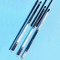 Premium PREOAIDR Angle Series Uni Lock Articulé Arbre En Carbone 11.5mm/12.5mm Pointe 58 "Billard Billard Queue Bâton