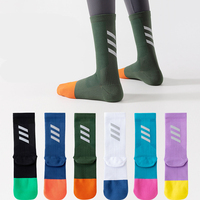 Chaussettes de Sport réfléchissantes pour hommes, mode Premium, course de nuit, cyclisme, tendance