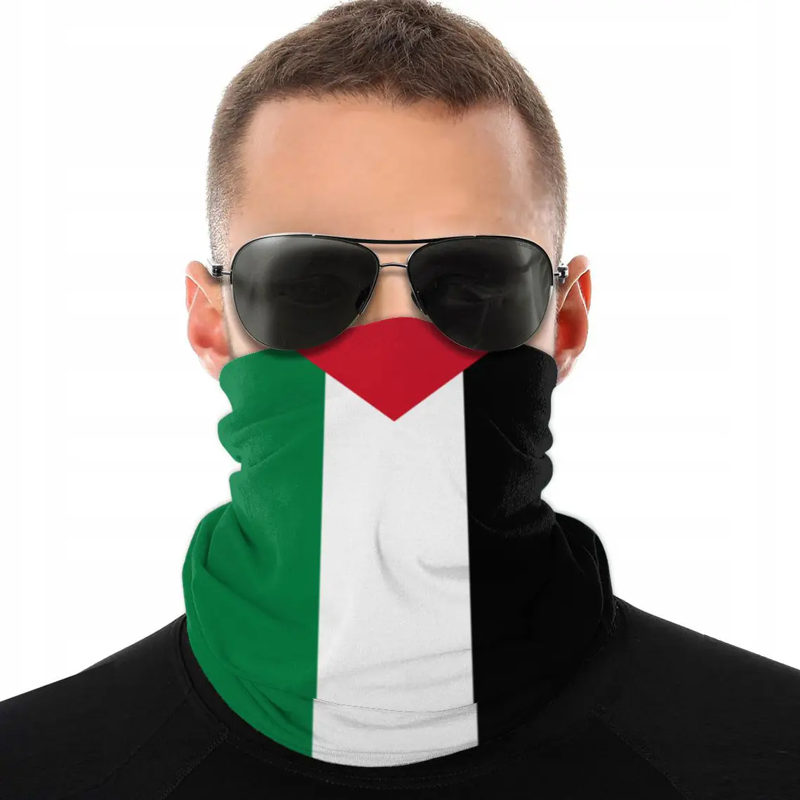 Palästina Flag Neck Gaiter Schal Wärmer Produkte