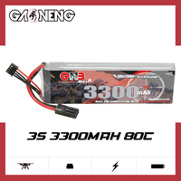 Batterie LiPo GNB GAONENG 3300MAH 3S 11.1V 80C avec connecteur Mini Tamiya pour fusils AEG Airsoft haute performance