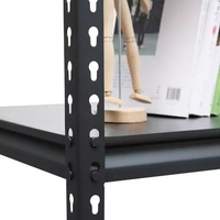 Supports de stockage d'entrepôt en métal robuste présentoir en acier étagère à outils supports empilables en fer pour la maison et le supermarché