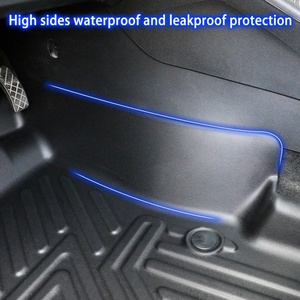 พรมปูพื้นรถยนต์ 5 มิติ ป้องกันทุกสภาพอากาศ ขนาดสั่งทำพิเศษ เข้ารูปพอดี สำหรับรถยนต์รุ่นต่างๆ สำหรับ LINCOLN NAUTILUS 2019-2022 - Product Image 5