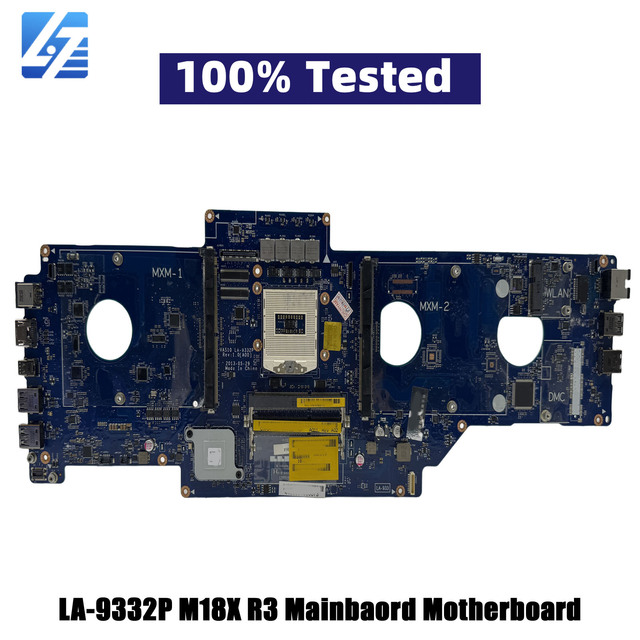 Mainboard CN-04703X 4703X VAS10 LA-9332P for DELL Alienware M18X R3 Laptop Motherboard Tested DDR3L 100% Tested OK High-quality