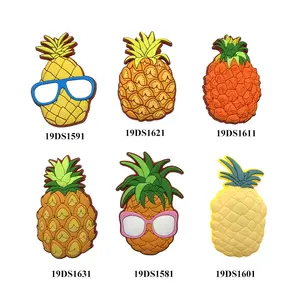 Fabricant Personnalisé Promotionnel 2d 3D Pvc Ananas avec Lunettes Série Souvenir Aimants de Réfrigérateur Pvc Aimant de Réfrigérateur - Product Image 1