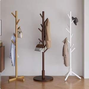 أثاث غرفة نوم وغرفة معيشة حديث بالجملة رفوف قبعات خشبية قابلة للطي ودعم لتطبيق الطعام - Product Image 3