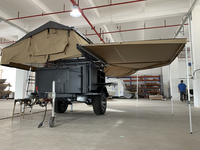 Remorque de camping tout-terrain Ecocampor aux normes australiennes, mini-remorques de camping pour le camping
