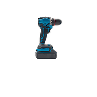Perceuse sans fil 21V à double vitesse, couple réglable, moteur sans balais, couple de 180 Nm, usage domestique et industriel, électrique, bricolage, personnalisable, OEM
