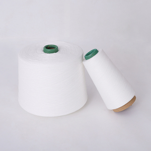 Fil <span class=keywords><strong>de</strong></span> coton cardé/peigné CVC 70/30 pour tricot à la main, fil ouvert 12 NE, motif brut tissé, pour tricotage <span class=keywords><strong>de</strong></span> t-shirts et tissage, fil mélangé - Product Image 1