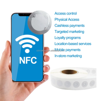 Slixl 32 octets UID E00403 ISO 15693 Papier couché PET Icode Slix-l Puce Tonie 13,56 MHz Étiquettes autocollantes RFID NFC