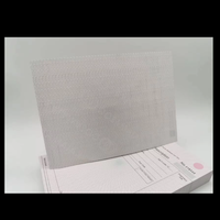 Papier coton A4 Bonedry avec filigrane et fil argenté pour la sérigraphie et l'image de marque des documents