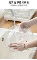 Nouveauté 2024 - Vente en gros - Boîte de rangement rotative transparente en PET pour fruits et cosmétiques pour nouveau-nés - Capacité de 1 à 3 L