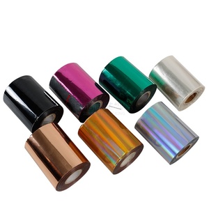 ฟอยล์ปั๊มร้อนอะลูมิเนียมเคลือบสีหลากหลาย ขนาด 3 ซม. 5 ซม. 8 ซม. สำหรับงานปั๊มหนังและเครื่องปั๊มร้อน - Product Image 4
