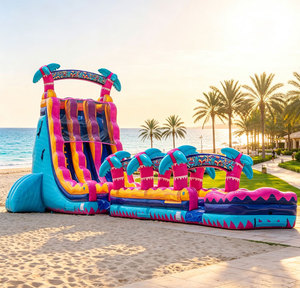 Toboggan <span class=keywords><strong>aquatique</strong></span> géant double usage en bâche PVC pour extérieur, <span class=keywords><strong>parc</strong></span> <span class=keywords><strong>aquatique</strong></span> gonflable Castillo Inflable Con <span class=keywords><strong>Tobogan</strong></span> Grande - Product Image 3