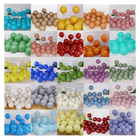 Kit d'arche et de guirlande de ballons rétro roses écologiques, ballons métalliques chromés blancs et dorés pour les décorations de fête de remise des diplômes et de vacances