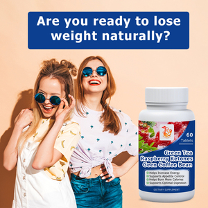 Suplemento Probiótico para Estimular el Metabolismo, Mezcla de Té Verde, Cetonas de Frambuesa y Tabletas de Café Verde, Venta al Por Mayor de Fábrica - Product Image 6