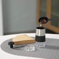 Ensemble de cafetière Brew Barista Accessoires sac Ensemble de voyage Kit de fabrication Kit de moulin à café arabe Ensemble de tasses à café