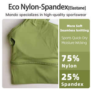 <span class=keywords><strong>Soutien</strong></span>-<span class=keywords><strong>Gorge</strong></span> de <span class=keywords><strong>Sport</strong></span> Femme à Fort Maintien, Personnalisable avec Logo, Continuously Populaire, 75% Nylon 25% Spandex, Ourlet Large, pour Gym et Yoga - Product Image 6