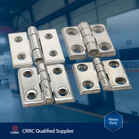 Charnière papillon robuste en acier inoxydable 304 pour armoires industrielles, portes en bois, usage marin, installation facile