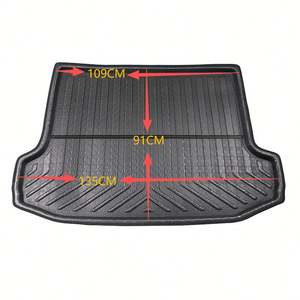 Protector de Maletero Impermeable de EVA Antideslizante ROHUA, Alfombrilla para Piso de Auto, Fácil de Limpiar, para <span class=keywords><strong>Toyota</strong></span> <span class=keywords><strong>RAV4</strong></span> 2007-2012, Cubiertas de Carga - Product Image 3