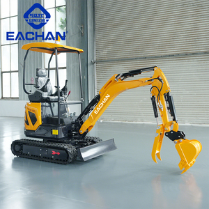 EACHAN facile funzionamento escavatore compatto da 1.8 tonnellate Euro 5 completamente idraulico Mini scavatore fosso pulizia motore Diesel Micro escavatore - Product Image 3