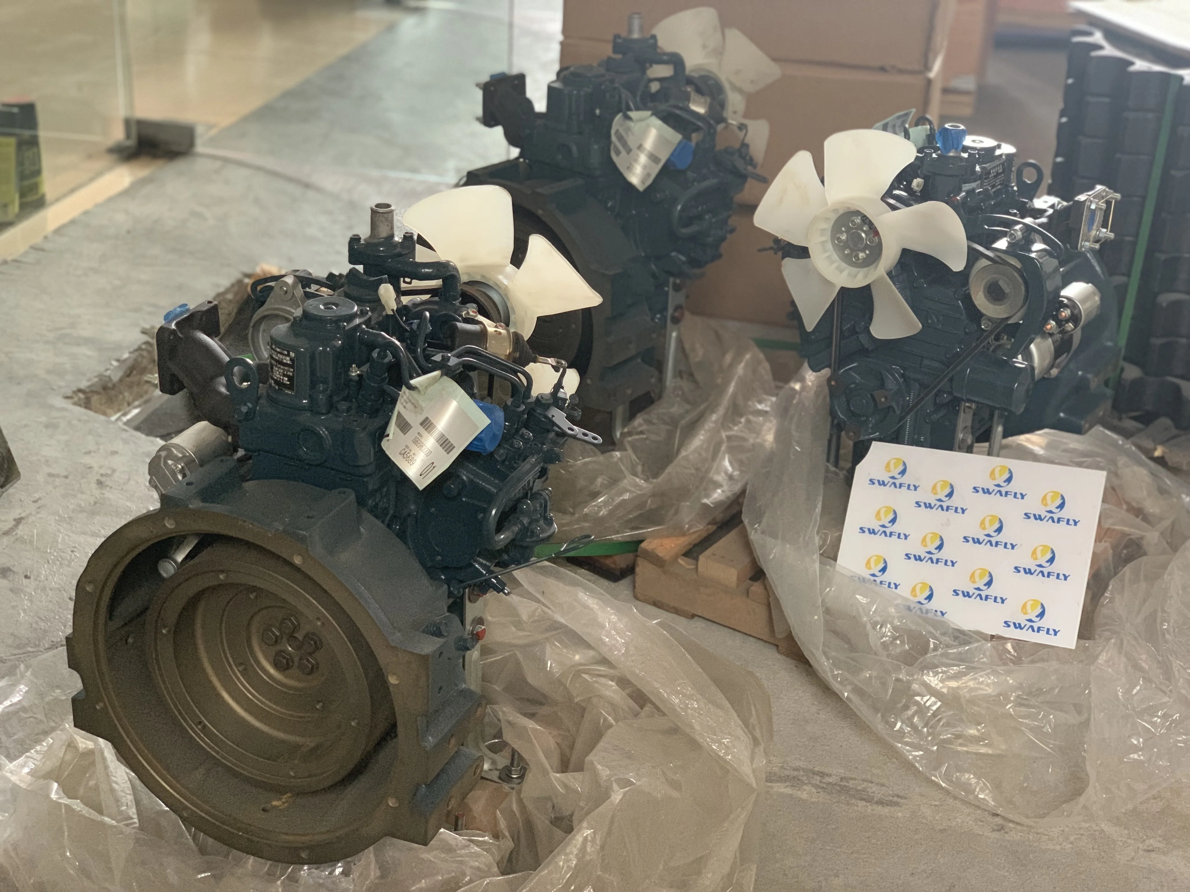 クボタ2気筒ディーゼルエンジンZ482水冷完全掘削機エンジン