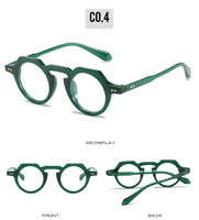 Vente en gros de montures de lunettes anti-lumière bleue tendance pour femmes et hommes, lunettes légères