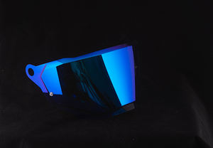 Visera para <span class=keywords><strong>Casco</strong></span> de Motocicleta TT COURSE Transparente con Efecto Humo, Colores ROJO REVO y DORADO, Hecha de Material PC Nuevo - Product Image 3